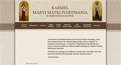 Desktop Screenshot of karmelborne.pl